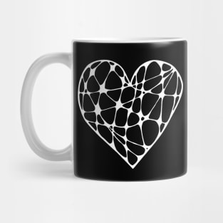 Spiderweb heart Mug